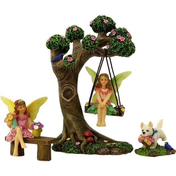 Fairy Garden Accessories – Fairy Garden Fairies - Fairy Garden Kit,with Fairies - Picture 1 of 5